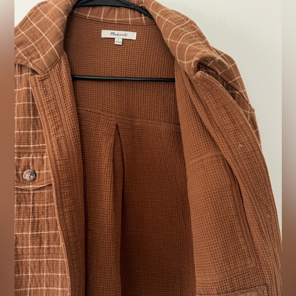 Madewell Plaid Shacket, Women’s Small - Picture 2 of 8